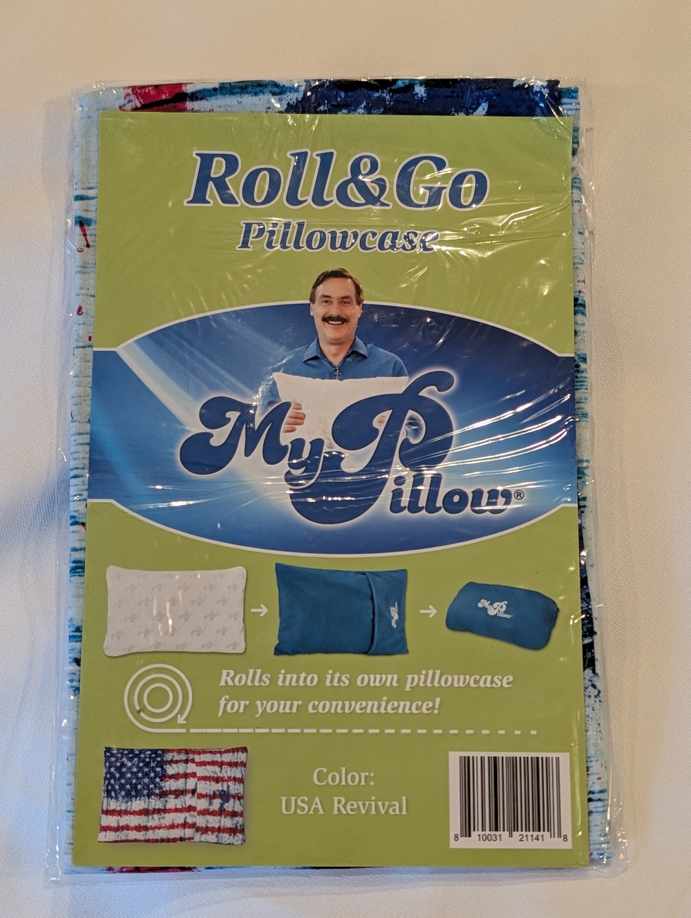 MyPillow USA Revival Roll&Go Pillowcase
